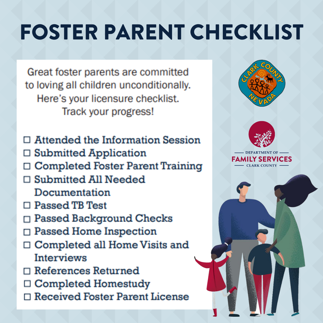 foster parent checklist